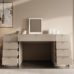 Tavares 2 - Kaptafel - Beige - 154x55 cm