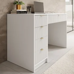 Tavares - Bureau - Wit - 120x55 cm