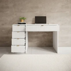 Tavares - Bureau - Wit - 120x55 cm