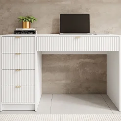 Tavares - Kaptafel - Wit - 120x55x76 cm