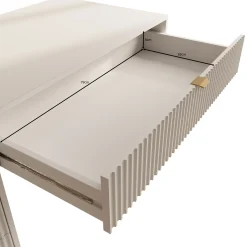 Tavares - Kaptafel - Zwart - 120x55 cm