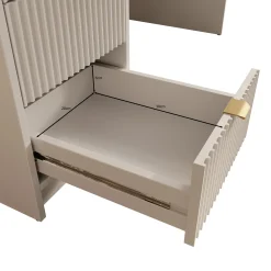 Tavares - Kaptafel - Zwart - 120x55 cm
