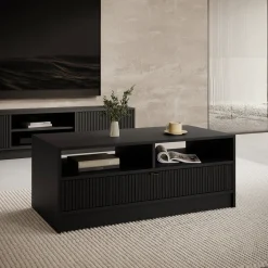 Tavares - Salontafel met lade - Zwart