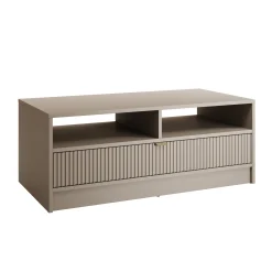Tavares - Salontafel met lade - Beige - 100x50x40 cm