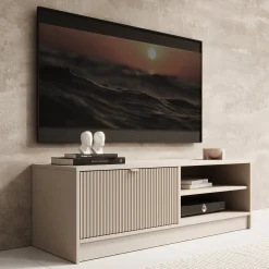 Tavares - TV-Meubel - Beige - 120x40x40 cm