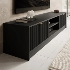 Tavares - TV-Meubel - Zwart - 180 cm
