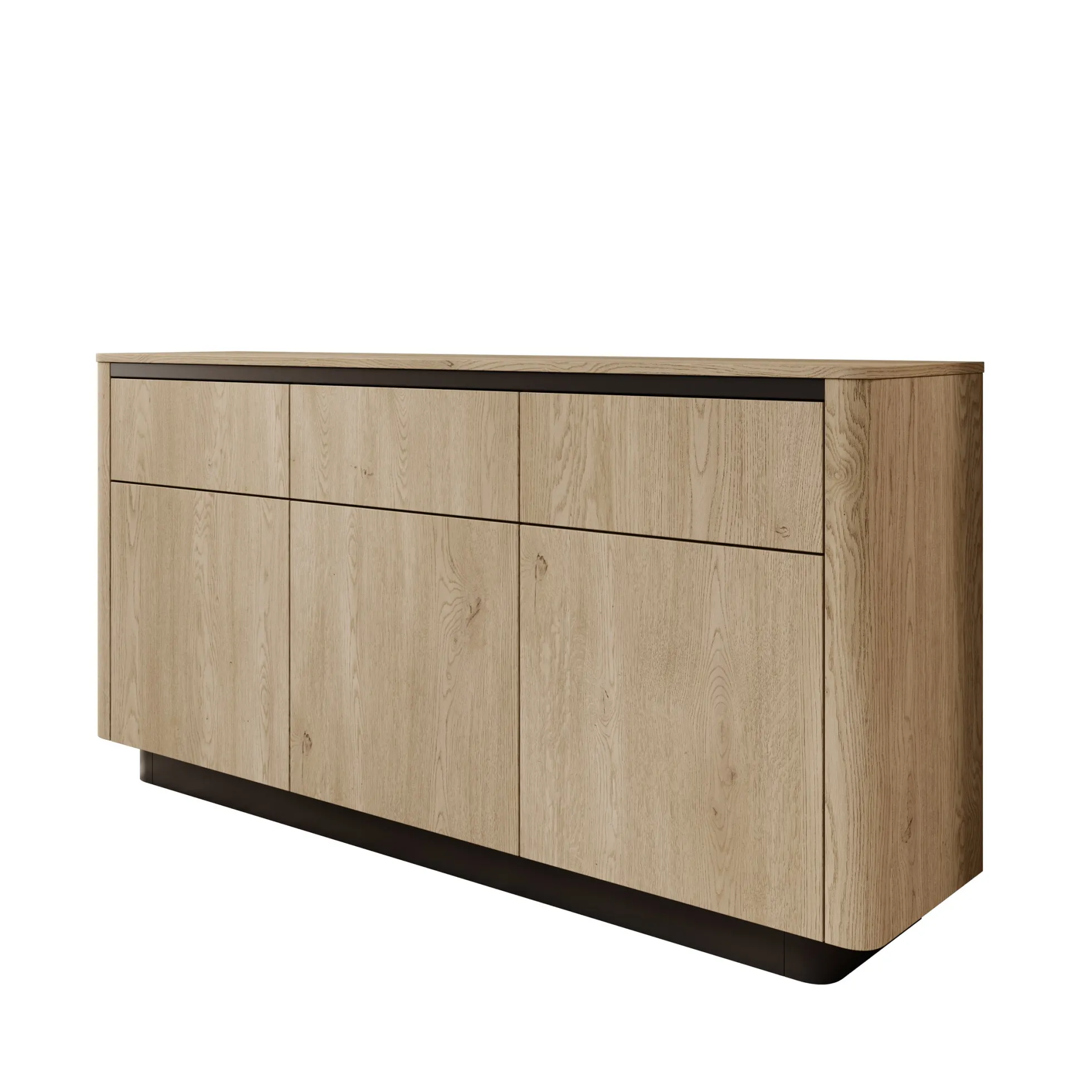 Taywan - Dressoir - Eiken - 163x38x83 cm