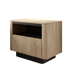 Taywan - Nachtkastje - Eiken - 63x38x51 cm