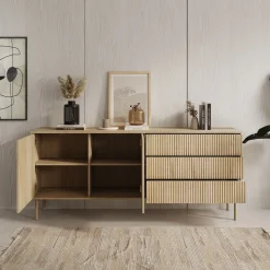 Tenerife - Dressoir - Eiken - 187x40x80 cm