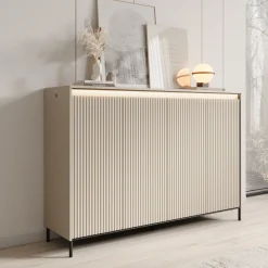Timoteo - Dressoir - Beige - 152x40x105 cm
