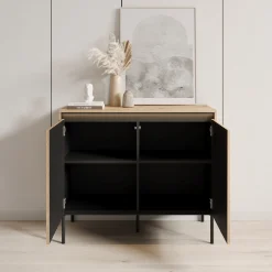 Timoteo - Dressoir - Eiken - 98x40x83 cm
