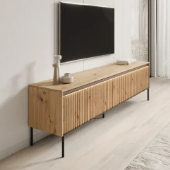 Timoteo - TV-Meubel - Eiken - 193x40x56 cm