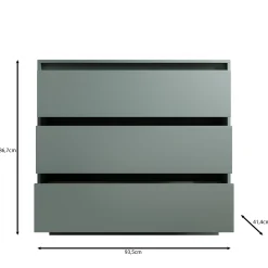 Tivaro - Ladekast - Groen - 94x41x87 cm