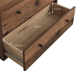Tonga - Ladekast - Old wood - 74x35x86 cm