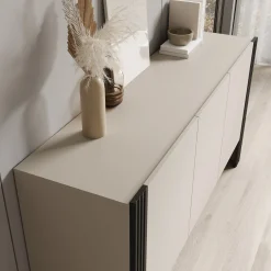 Torevia - Dressoir - Beige - 151x41x79 cm