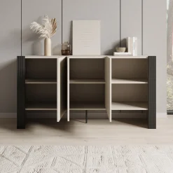 Torevia - Dressoir - Beige - 151x41x79 cm
