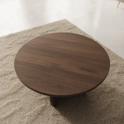 Trada - Salontafel - Donker eikenpatroon - 74x74x40 cm