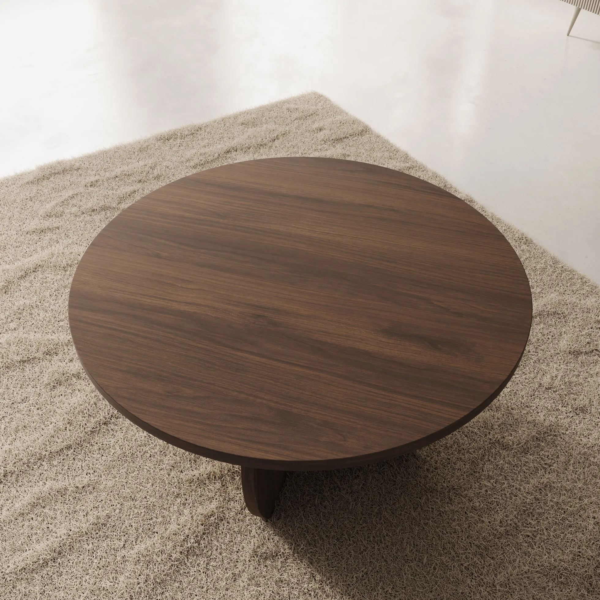 Trada - Salontafel - Donker eikenpatroon - 74x74x40 cm
