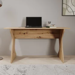 Unfold - Bureau - Eikenpatroon - 140x65x76 cm