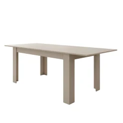 Uverta - Eetkamertafel - Beige - 166x88x75 cm