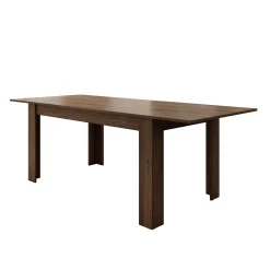 Uverta - Eetkamertafel - Donker eiken - 166x88x75 cm