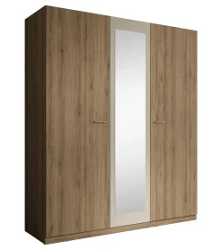 Valduz - Kledingkast 3-deurs - Eiken - 179x59x215 cm