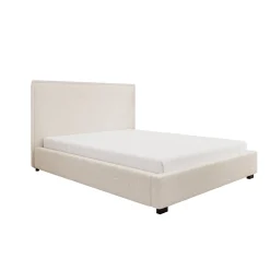 Veda - Tweepersoonsbed - Teddystof beige - 160x200 cm