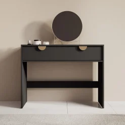 Veerle - Kaptafel - Zwart - 100x40 cm