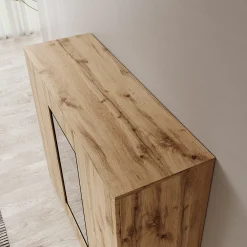 Verity 7 - Dressoir - Eikenpatroon - 120x40x103 cm