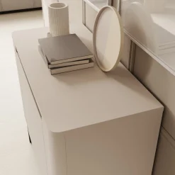 Vexon - Ladekast - Beige/Zwart - 96x45x78 cm