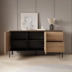 Vicious - Dressoir - Eiken - 167x41x85 cm