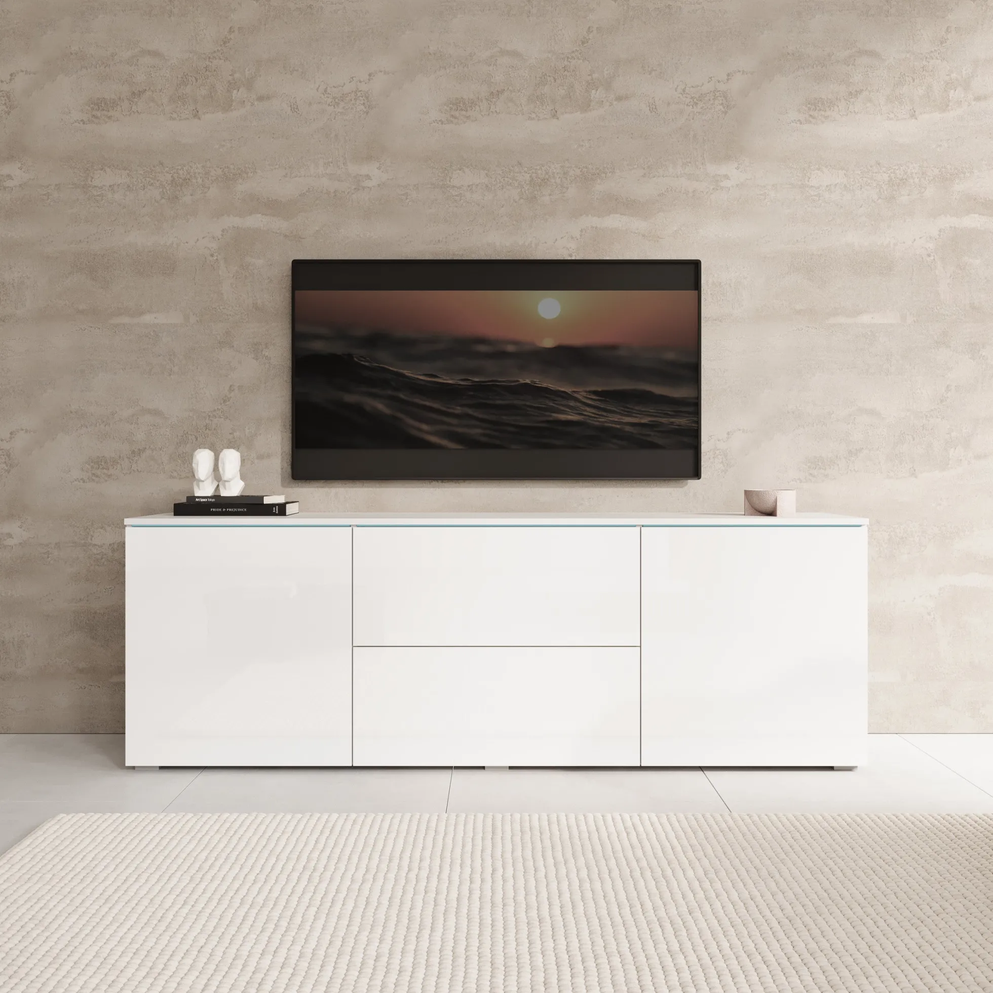 Vico - TV-Meubel - Wit