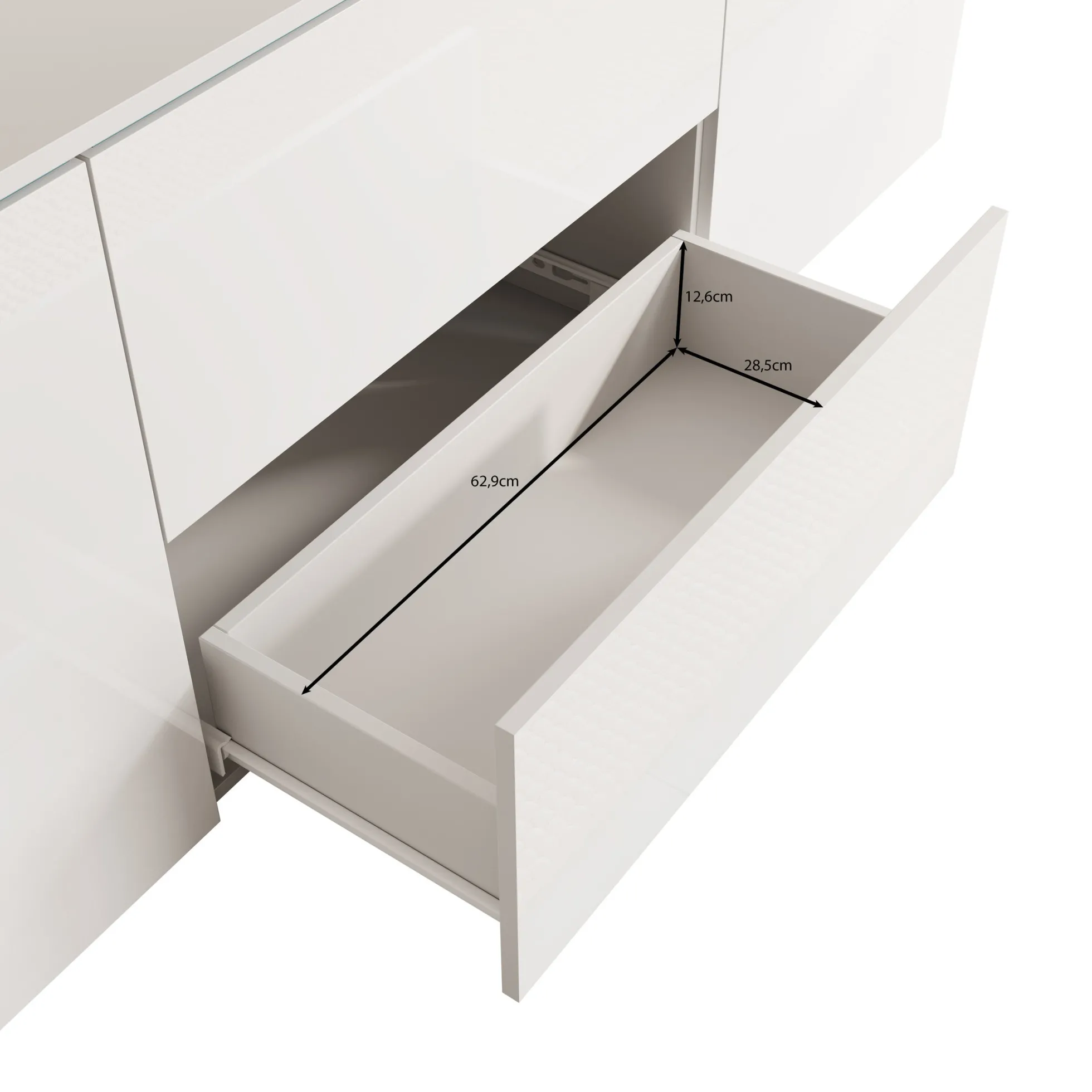 Vico - TV-Meubel - Zwart