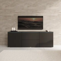 Vico - TV-Meubel - Zwart
