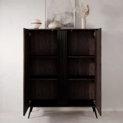 Victoria - Dressoir - Donker eiken - 113x38x134 cm
