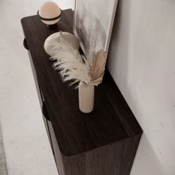 Victoria - Dressoir - Donker eiken - 113x38x134 cm