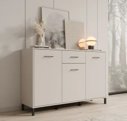 Vidor 1 - Dressoir - Beige - 138x40x90 cm