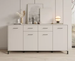 Vidor - Dressoir - Beige - 183x40x90 cm