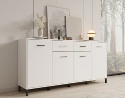 Vidor - Dressoir - Wit - 183x40x90 cm
