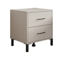 Vidor - Nachtkastje - Beige - 48x40x52 cm