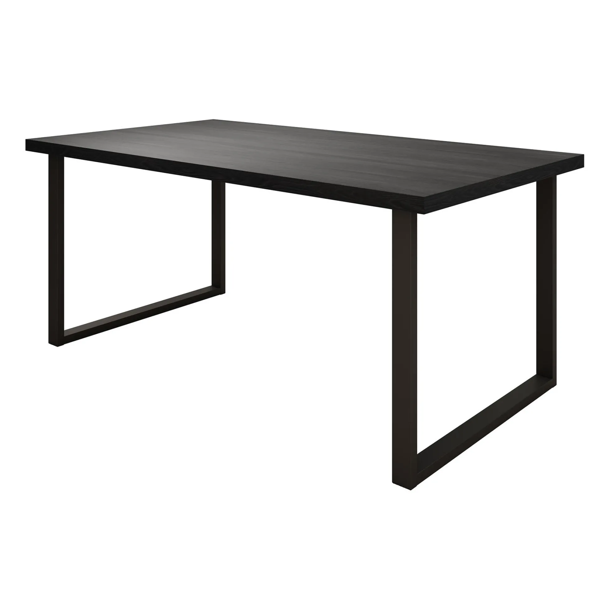 Vince - Eetkamertafel - Zwart - 180x98x78 cm