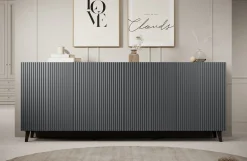 Vintar - Dressoir - Antraciet - 201x42x83 cm