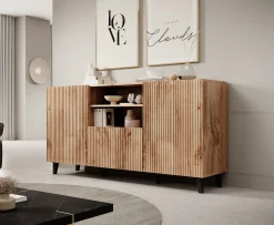 Vintar - Dressoir - Eiken - 151x42x83 cm