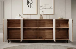 Vintar - Dressoir - Eiken - 201x42x83 cm