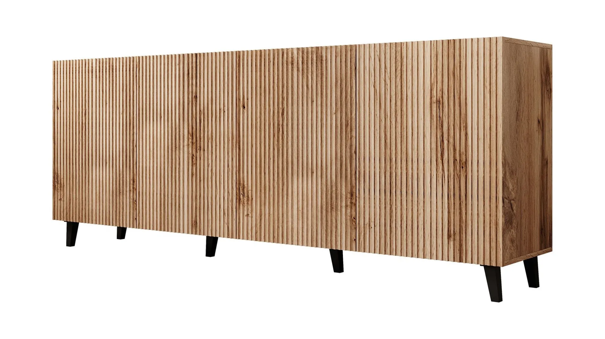 Vintar - Dressoir - Eiken - 201x42x83 cm