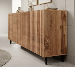 Vintar - Dressoir - Eiken - 201x42x83 cm