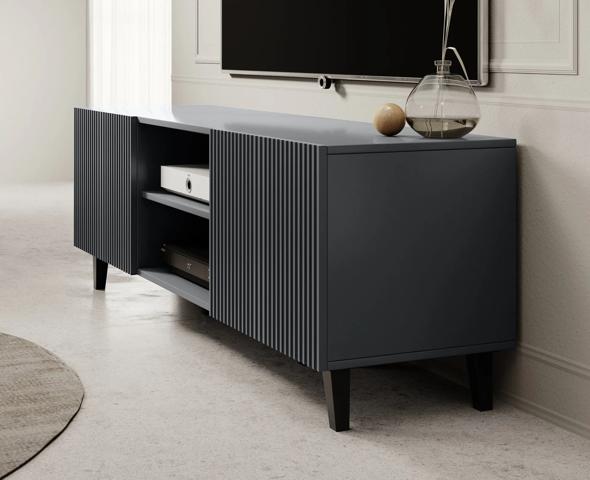 Vintar - TV-Meubel - Antraciet - 150 cm