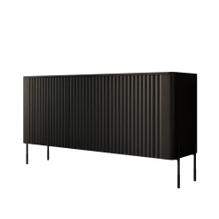 Vivi - Dressoir - Zwart - 150x40x80 cm