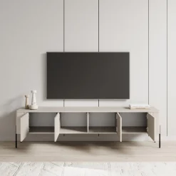 Vivi - TV-Meubel - Beige - 190x40x50 cm