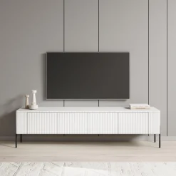 Vivi - TV-Meubel - Wit - 190x40x50 cm